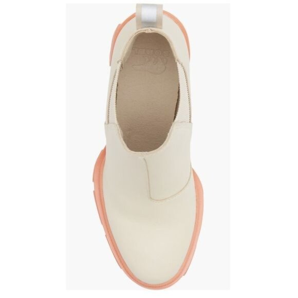SOREL Brex Waterproof Platform Block Heel Chelsea Bootie Natural Paradox Pink - Picture 13 of 13